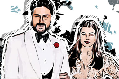Abhishek and Aishwarya