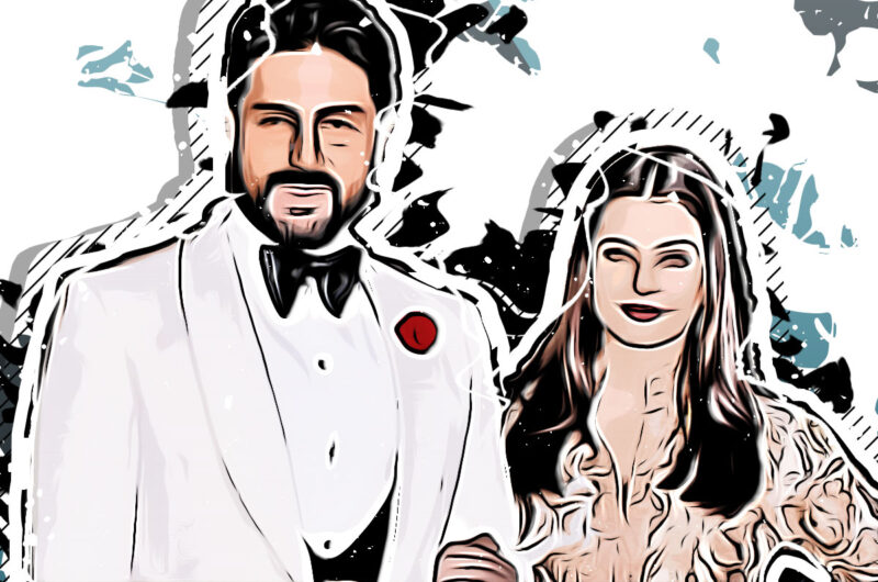 Abhishek and Aishwarya