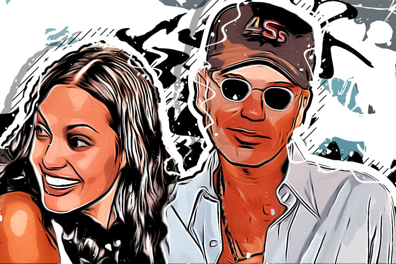 Angelina Jolie and Billy Bob Thornton
