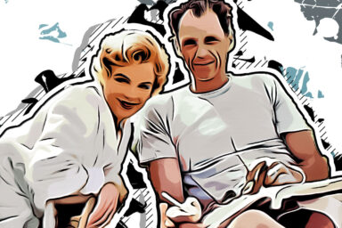 Arthur Miller and Marilyn Monroe
