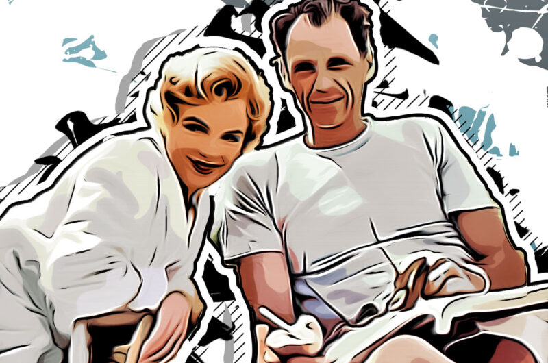 Arthur Miller and Marilyn Monroe