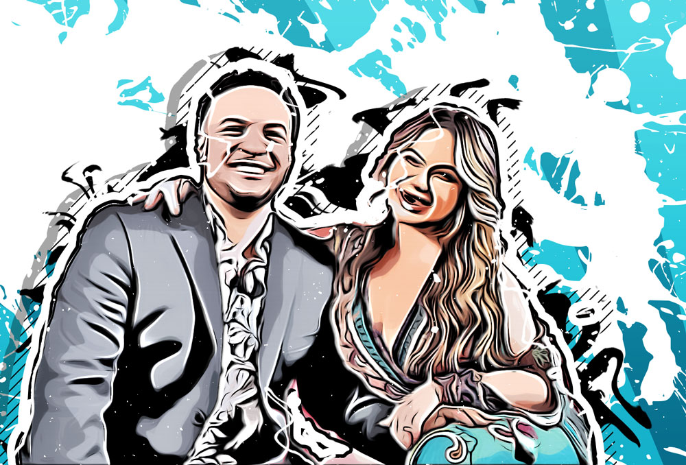 Chiquis Rivera and Lorenzo Mendez