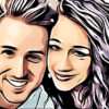 Colleen Ballinger and Josh Evans