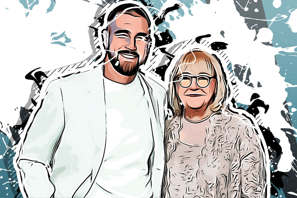 Donna and Ed Kelce