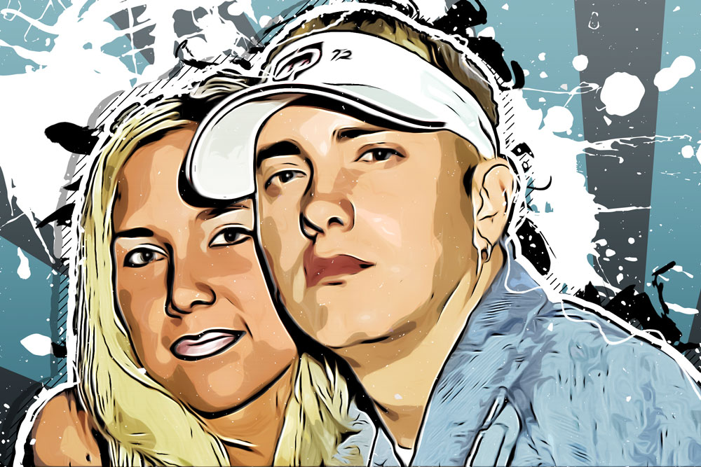 Eminem and Kim