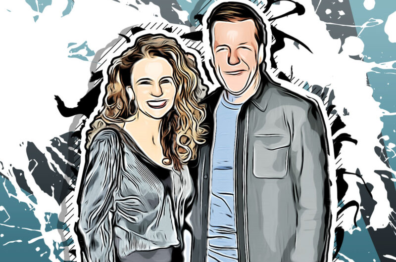 Jeff Dunham and his wife