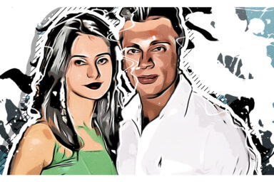 Karan and Jennifer