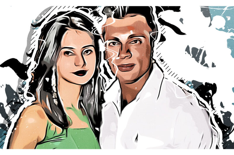 Karan and Jennifer
