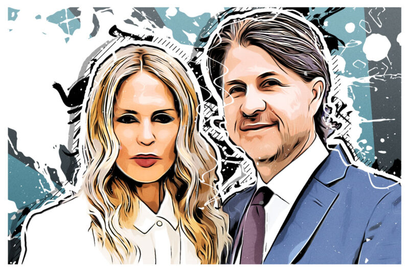 Rachel Zoe and Rodger Berman