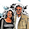 Rick Fox and Vanessa Williams