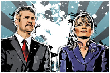 Sarah and Todd Palin