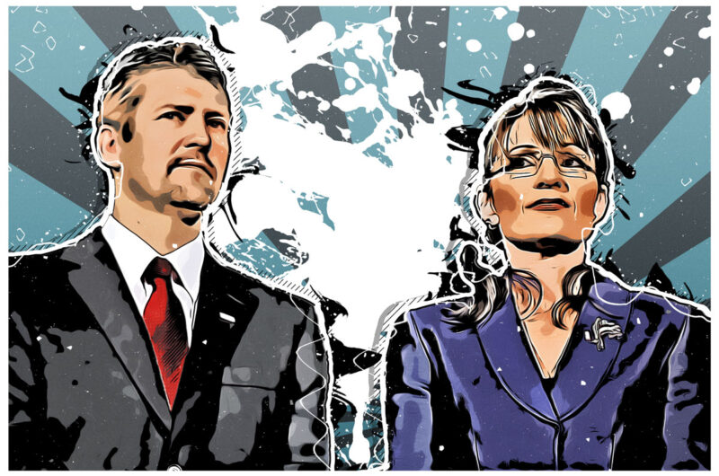 Sarah and Todd Palin