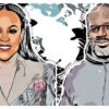 Shaquille O’Neal and Shaunie Henderson