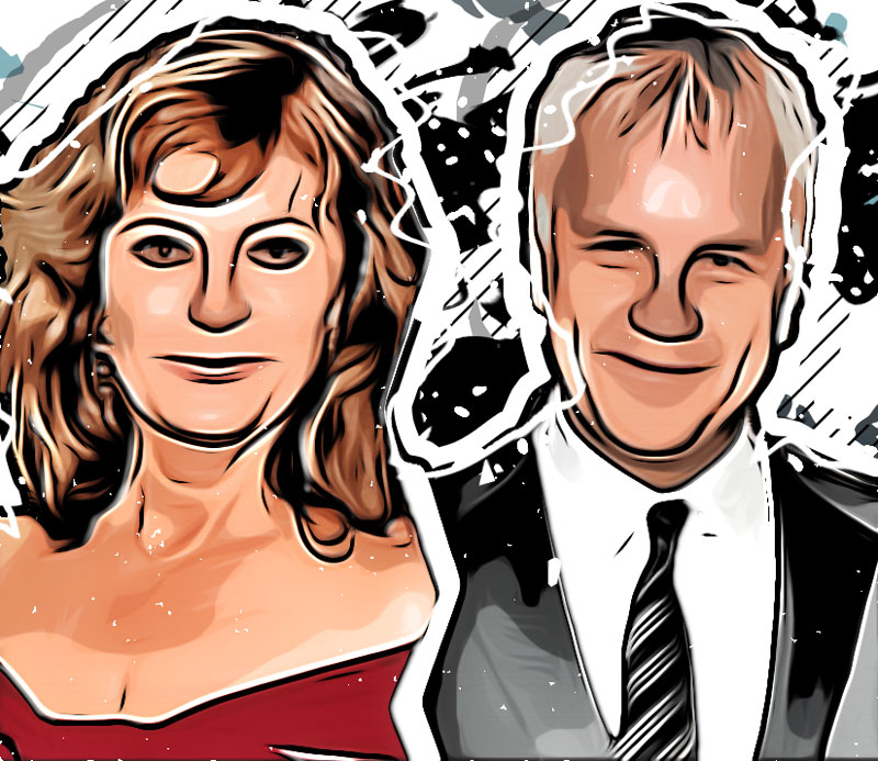 Susan Sarandon and Tim Robbins