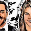Zachary Levi and Missy Peregrym