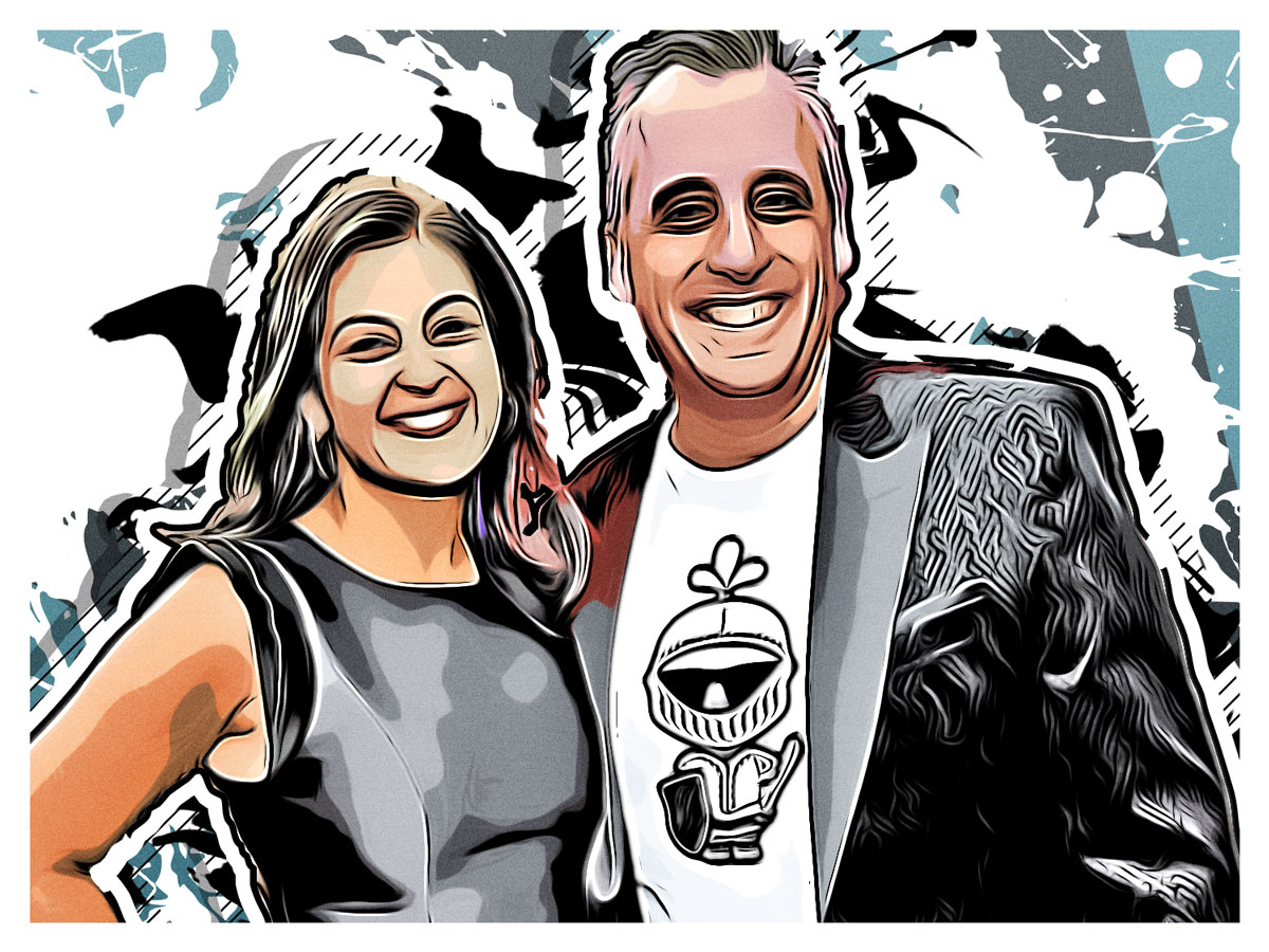 Joe and his wife