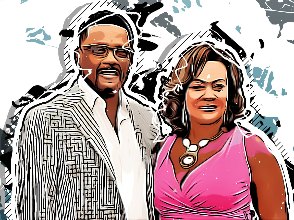 Judge Mathis and his wife