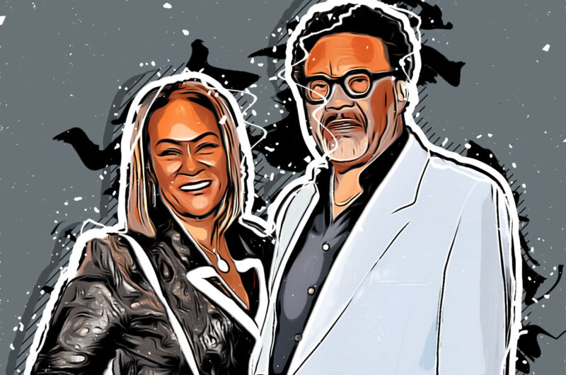 Judge Mathis and his wife